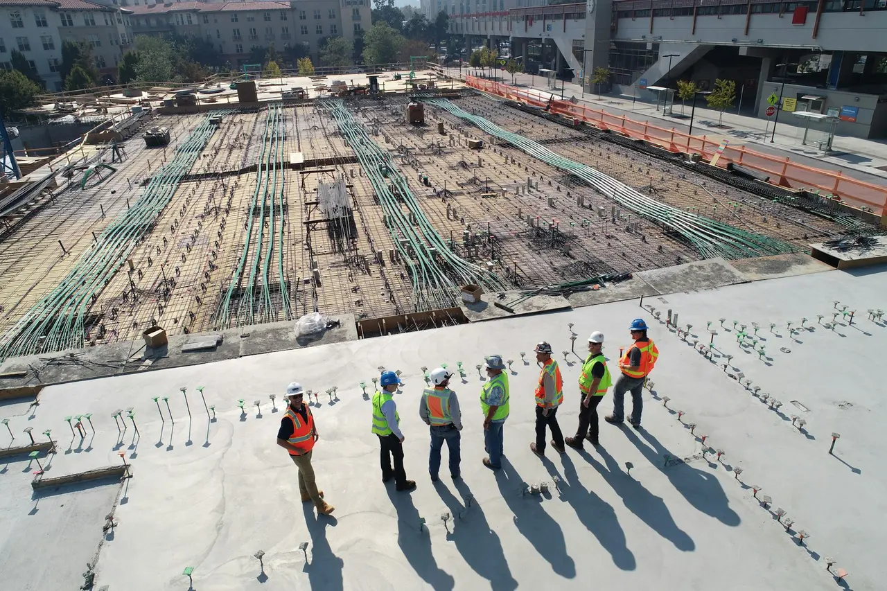 Obras e construtoras: obra executada
